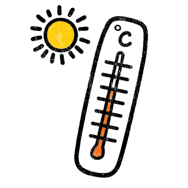 Rising temperatures